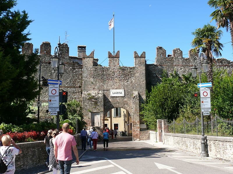 Italien Gardasee Lazise Altstadt