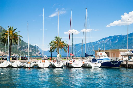 Italien Gardasee Yachthafen