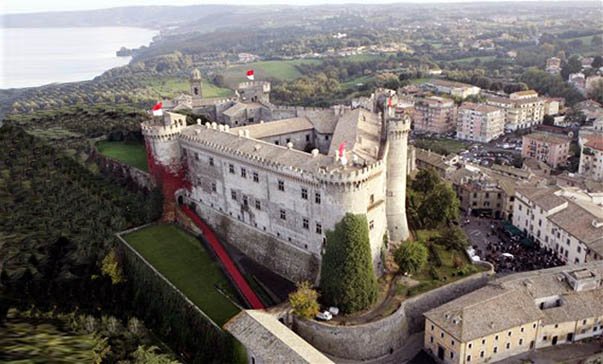 Italien Latium Schloss Orsini Odescalchi Bracciano