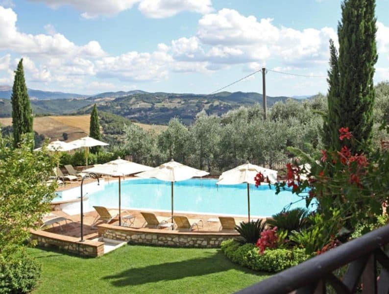 Italien Umbrien Relais-Hotel mit Pool