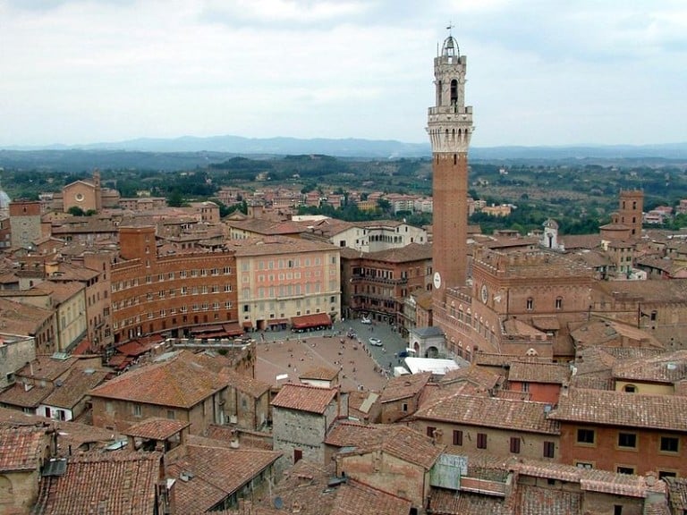 Italien Toskana Sueden Siena