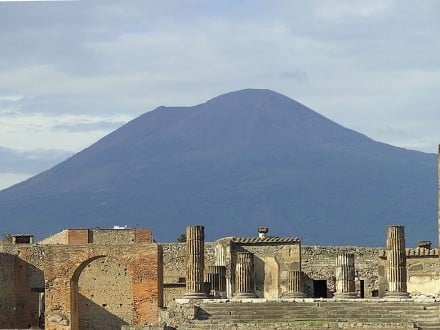 Italien Kampanien Vesuv Pompeji