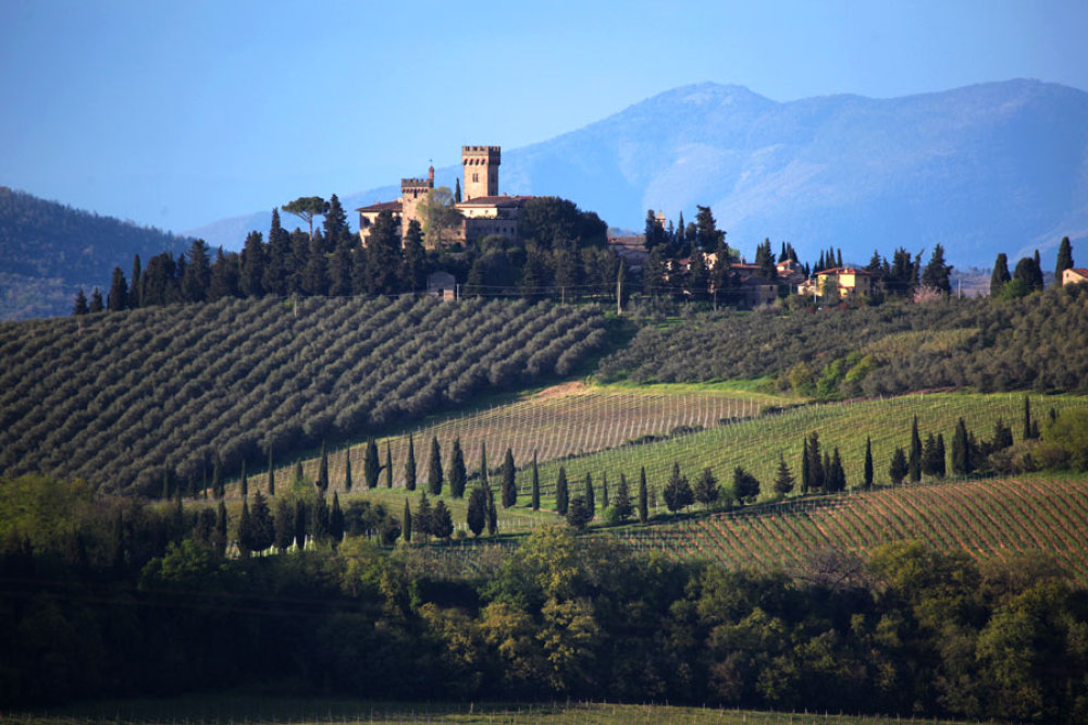 Italien Toskana Montespertoli