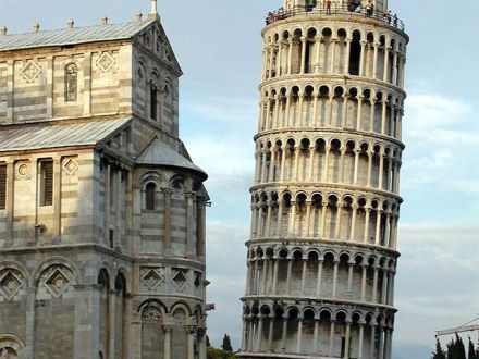 Italien Toskana Pisa Schiefe Turm