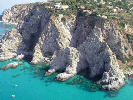 Italien Kalabrien Capo Vatikano Baiadi Grotticelle