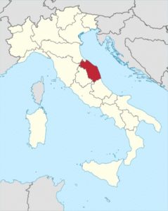 Italien_Marken_Lagekarte