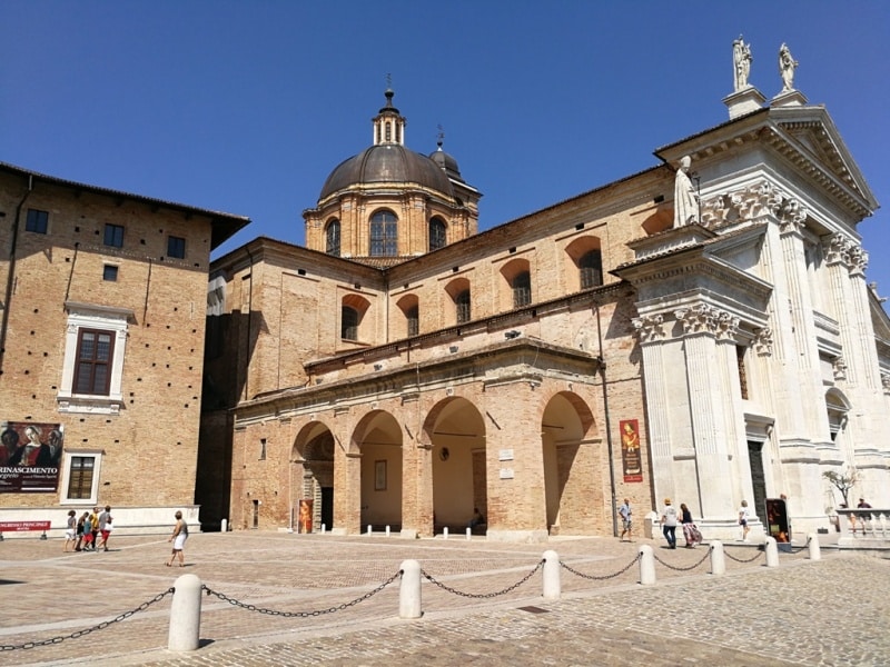 Italien_Marken_Urbino_historische Altstadt